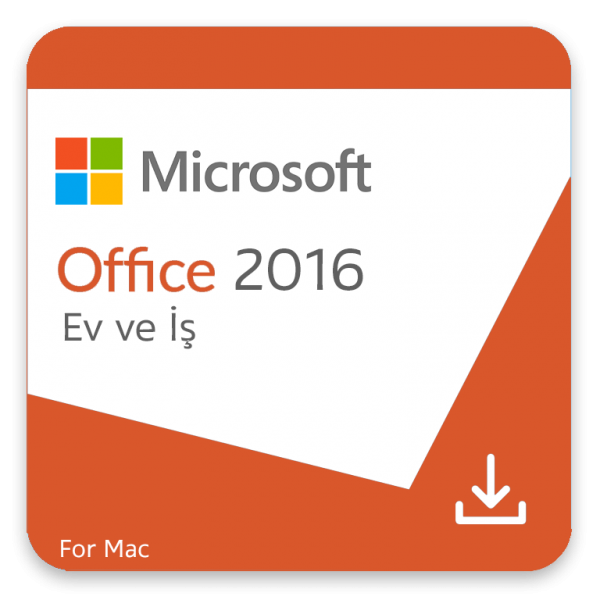 Office 2016 Ev ve İş KEY Macbook Lisans Anahtarı