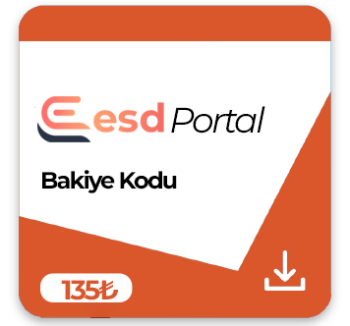ESD Portal - 1 Bakiye Kodu