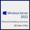 Windows Server 2022 Remote Desktop 50 Device CAL Lisans